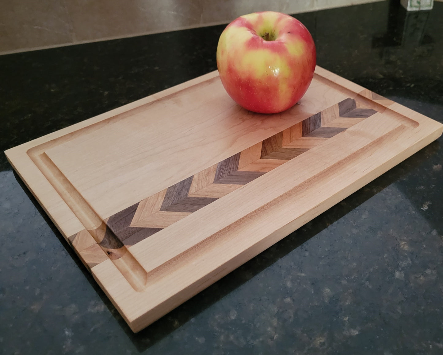 Small Maple Chevron Cutting Board