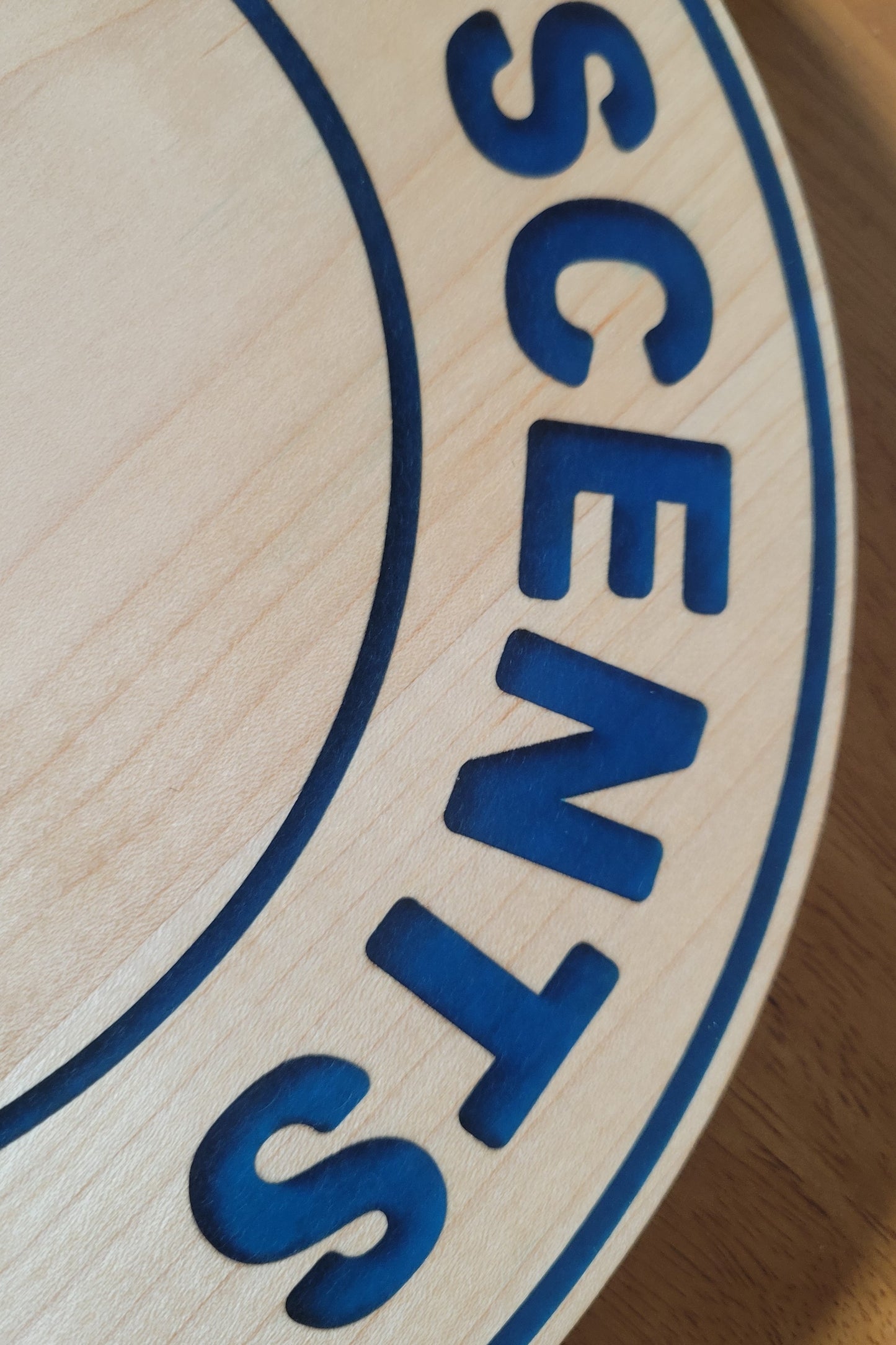 Custom Wood Plate