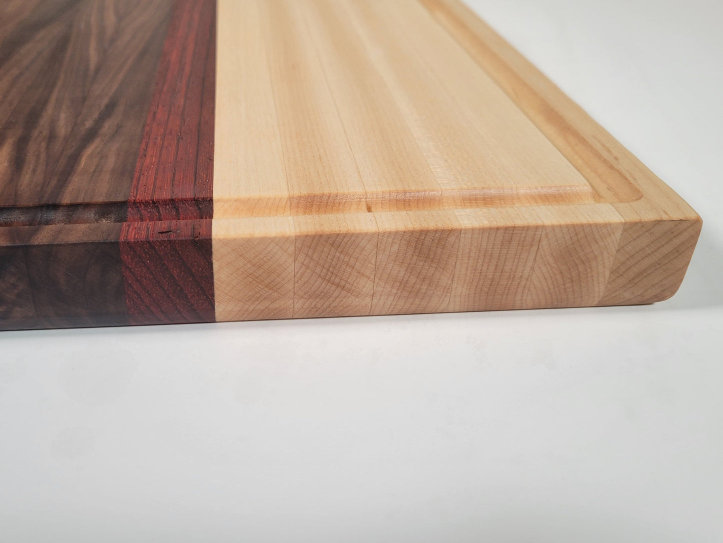 Large Cutting Board Maple and Walnut