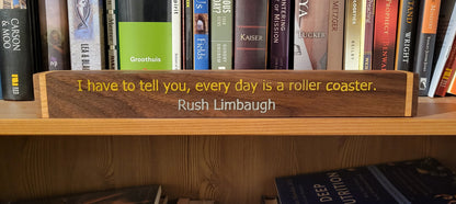 Custom Desk Name Plate