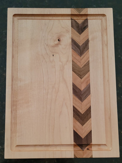 Small Maple Chevron Cutting Board