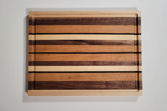 Medium Size Cutting Board Walnut, Cherry, Maple