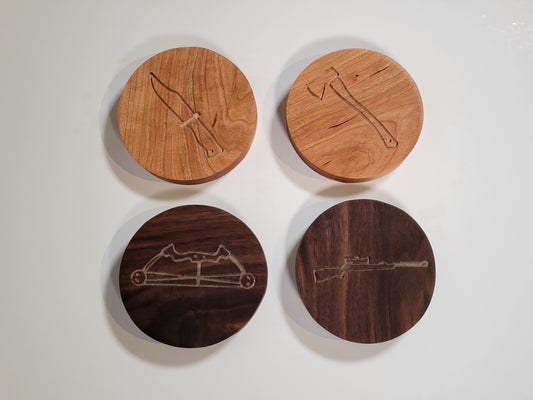 Coaster Set - Hunting Tools