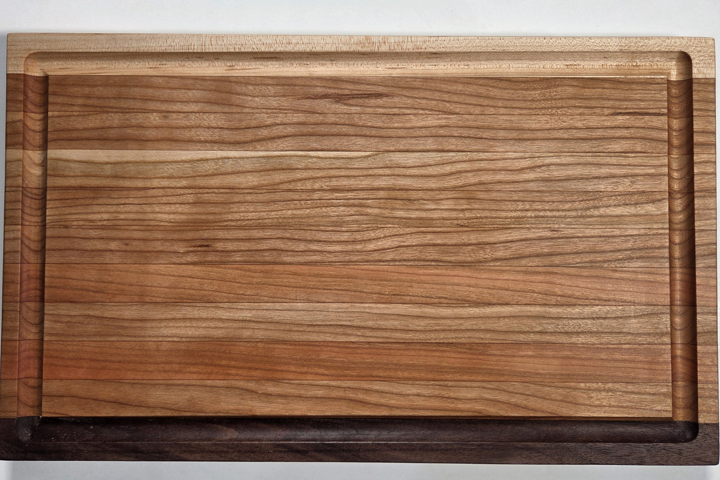 Medium Cutting Board Cherry with Walnut and Maple