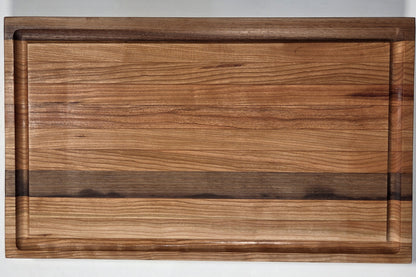 Medium Cutting Board Cherry and Walnut