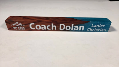 Custom Desk Name Plate