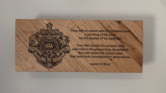Custom Engraved Event Plaque