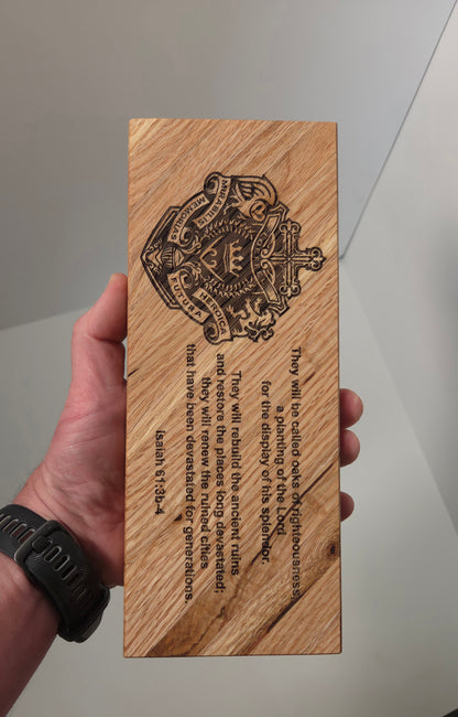 Custom Engraved Event Plaque