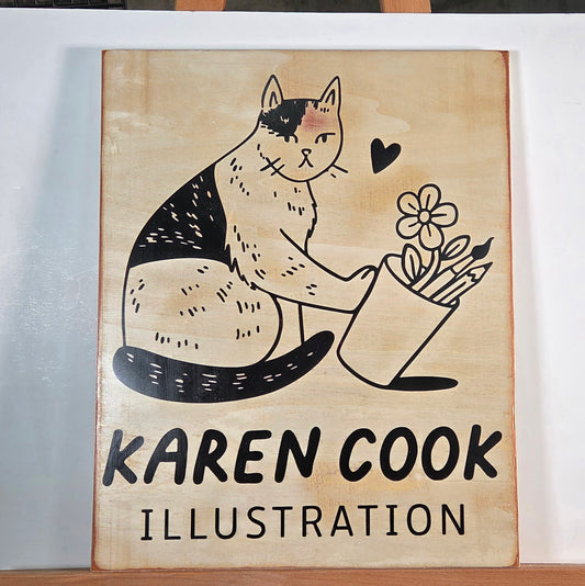 Custom Wall Art - Epoxy Inlay